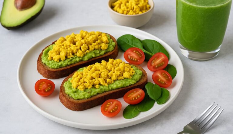 desayuno vegano energetico